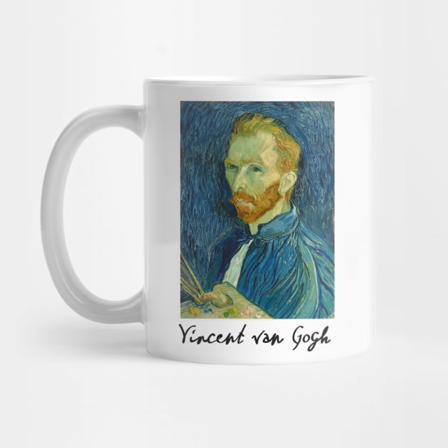 Famous Vincent Van Gogh Self Portrait by WrittersQuotes